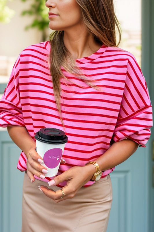 Sentry Striped Sweatshirt