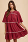 Kittredge Dress - Burgundy