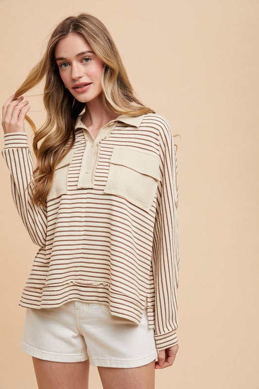 Jensen Top - Taupe