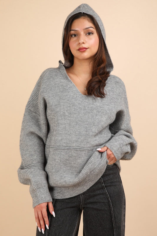 Lenway Hooded Sweater - Grey