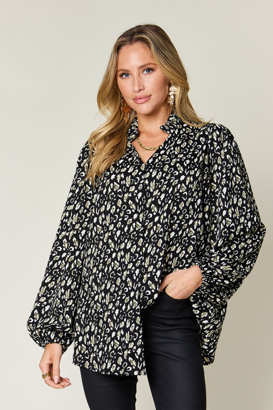 Leopard Lane Top