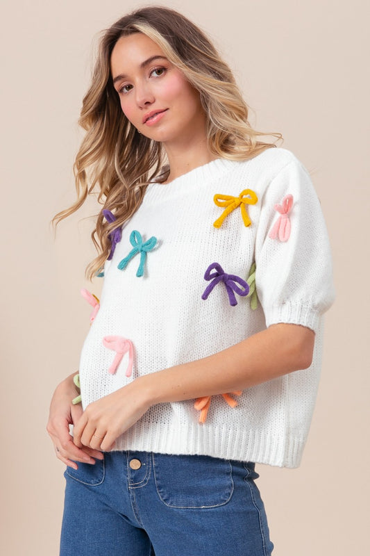 Pretty Bows Sweater