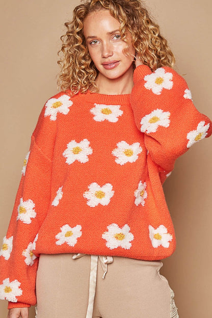 Ramona Sweater - Sun Orange