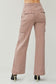 RISEN High Rise Wide Leg Cargo Jeans