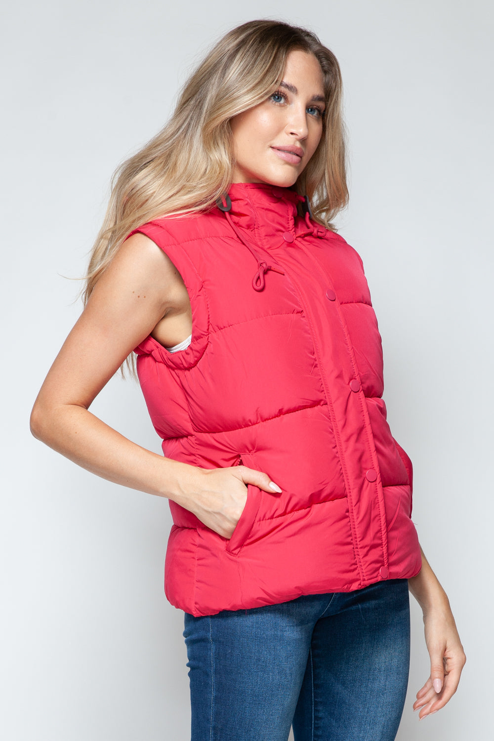 Brentley Vest - Magenta