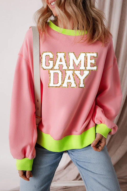 Pink GAME DAY Sweatshirt