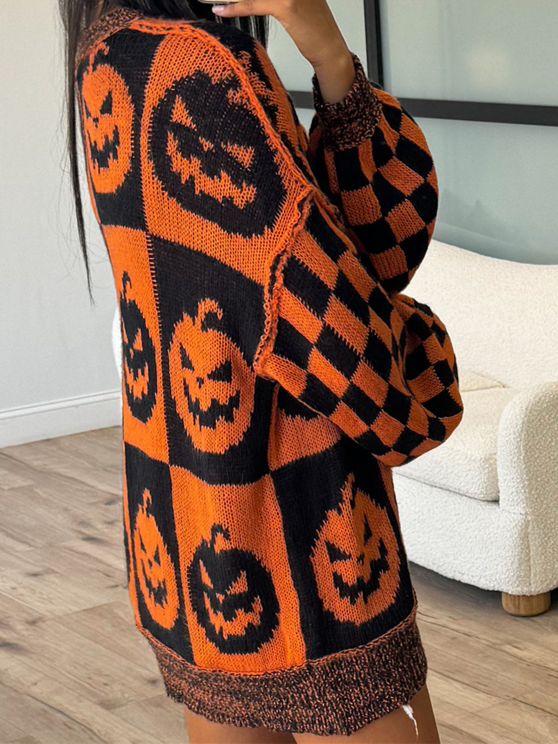 Pumpkins Everywhere Sweater