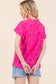 Luann Top - Fuchsia