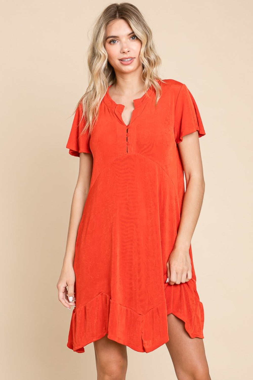 Bonnie Dress - Scarlet