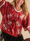 Sequin Game Day Top