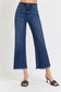 RISEN Cropped Wide Leg Jeans