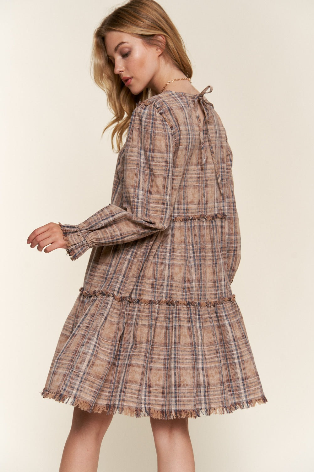 Ruth Plaid Dress