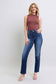 Judy Blue Straight Leg Jeans with Pockets - Dark Wash
