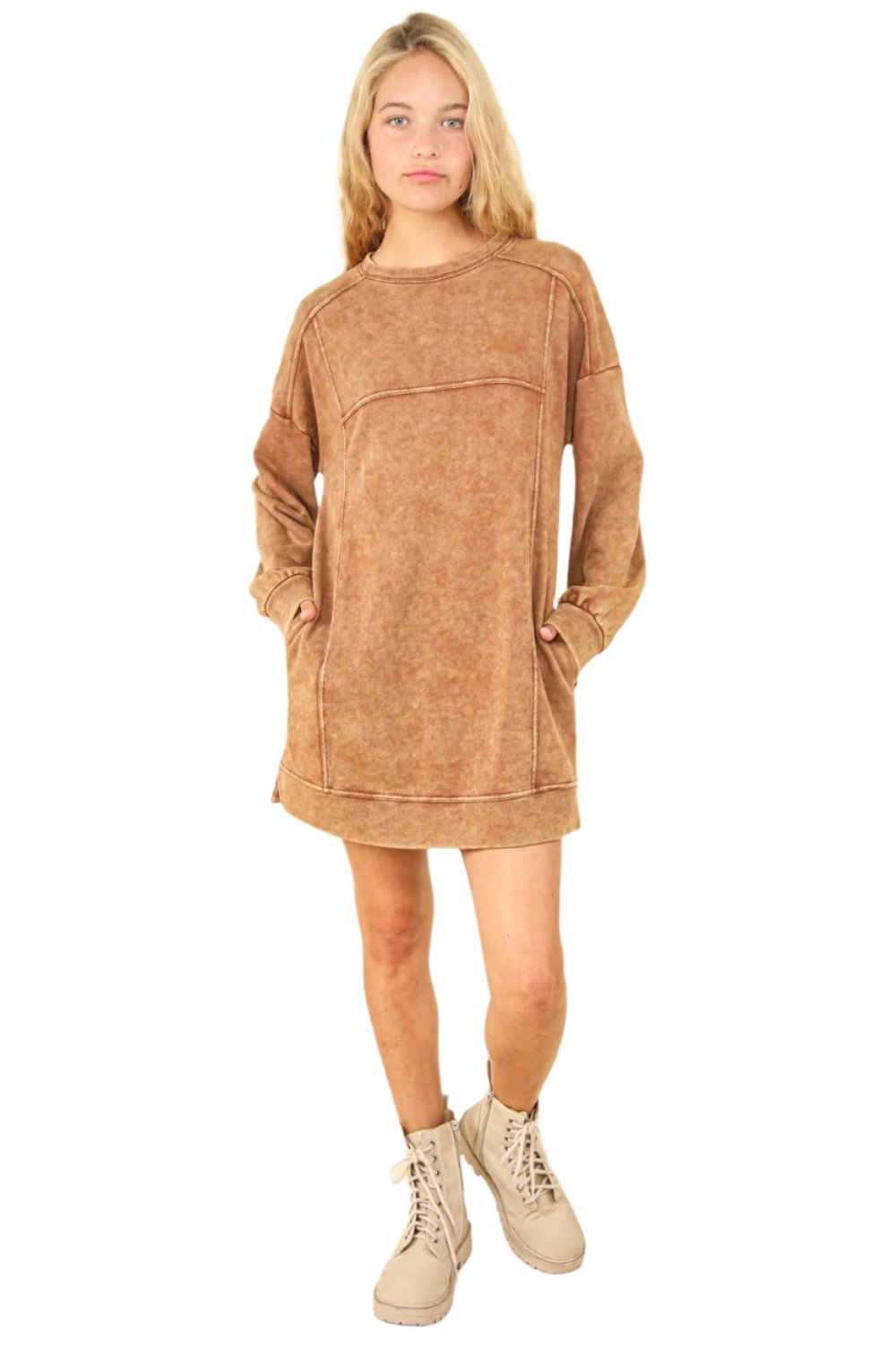 Rimdale Dress - Camel