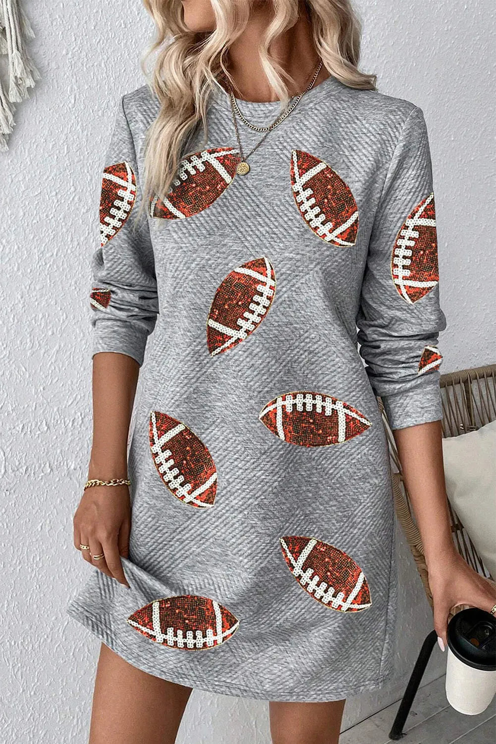 Sequin Football Dress