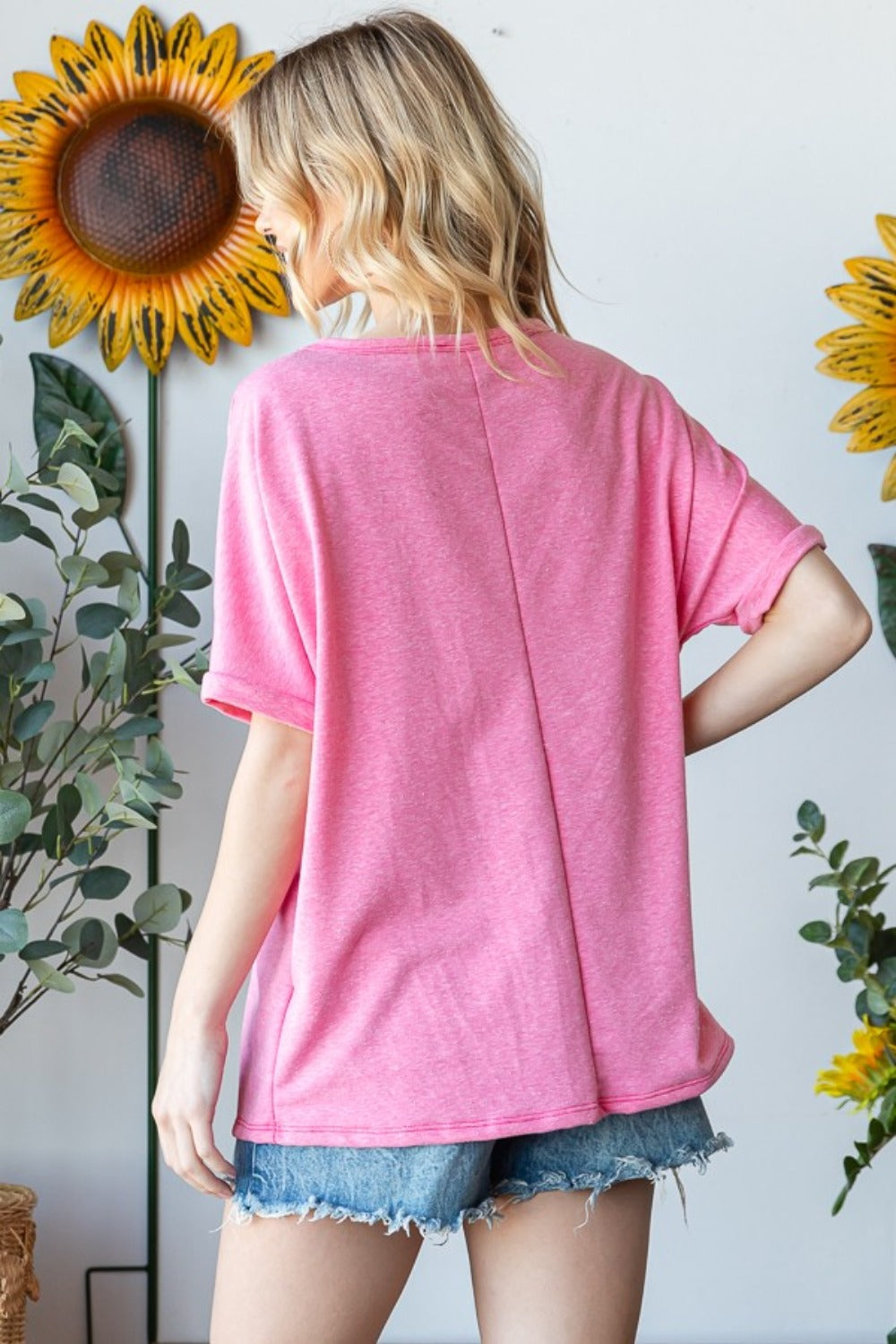 Charming Drama Top - Pink