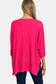 Zenana Oversized Magenta Top