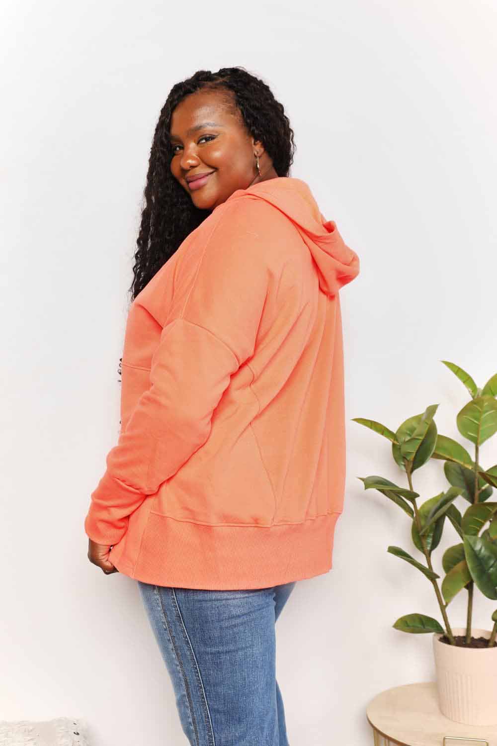 Tangerine Hoodie Sweatshirt