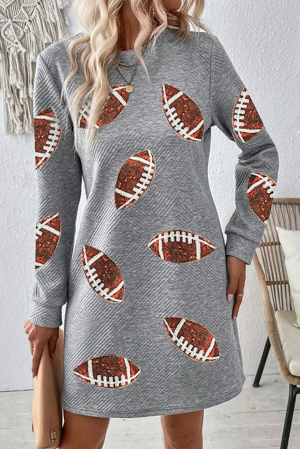 Sequin Football Dress