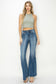 RISEN High Rise Flare Jeans