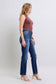 Judy Blue Straight Leg Jeans with Pockets - Dark Wash