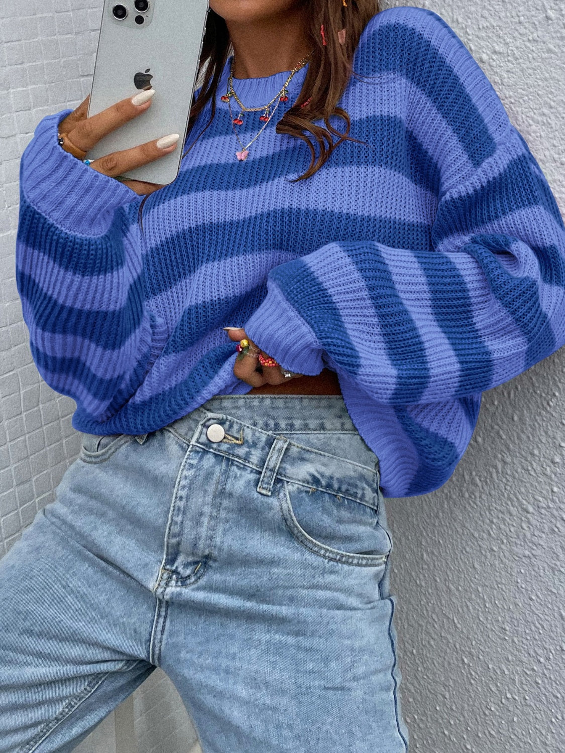 Summerset Striped Sweater