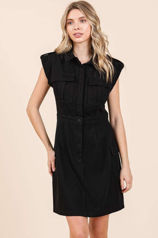 Cargo Cutie Dress - Black