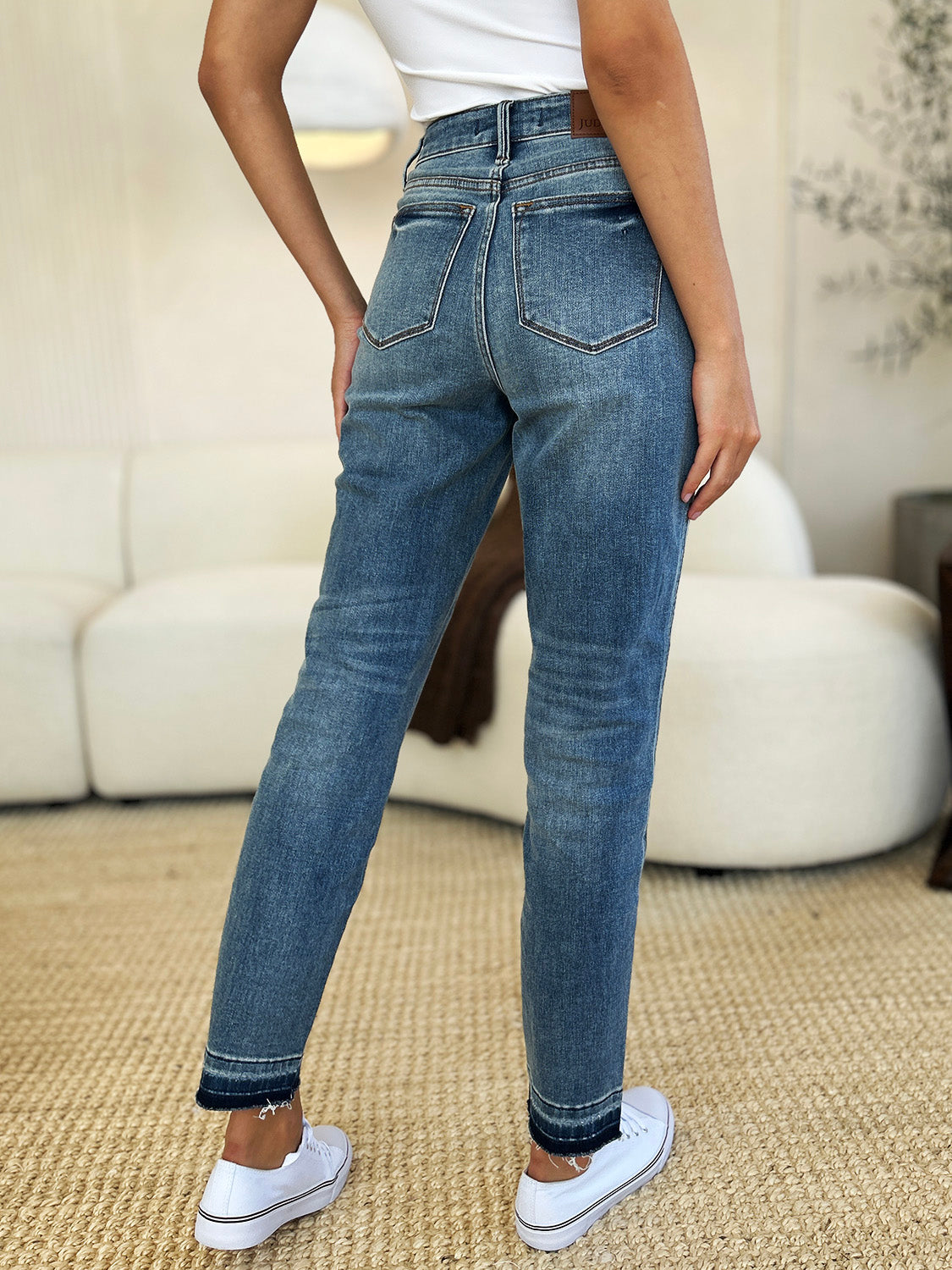 Judy Blue Rigid Magic Release Hem Jeans