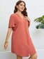 Plus Size Coral Cutie Dress