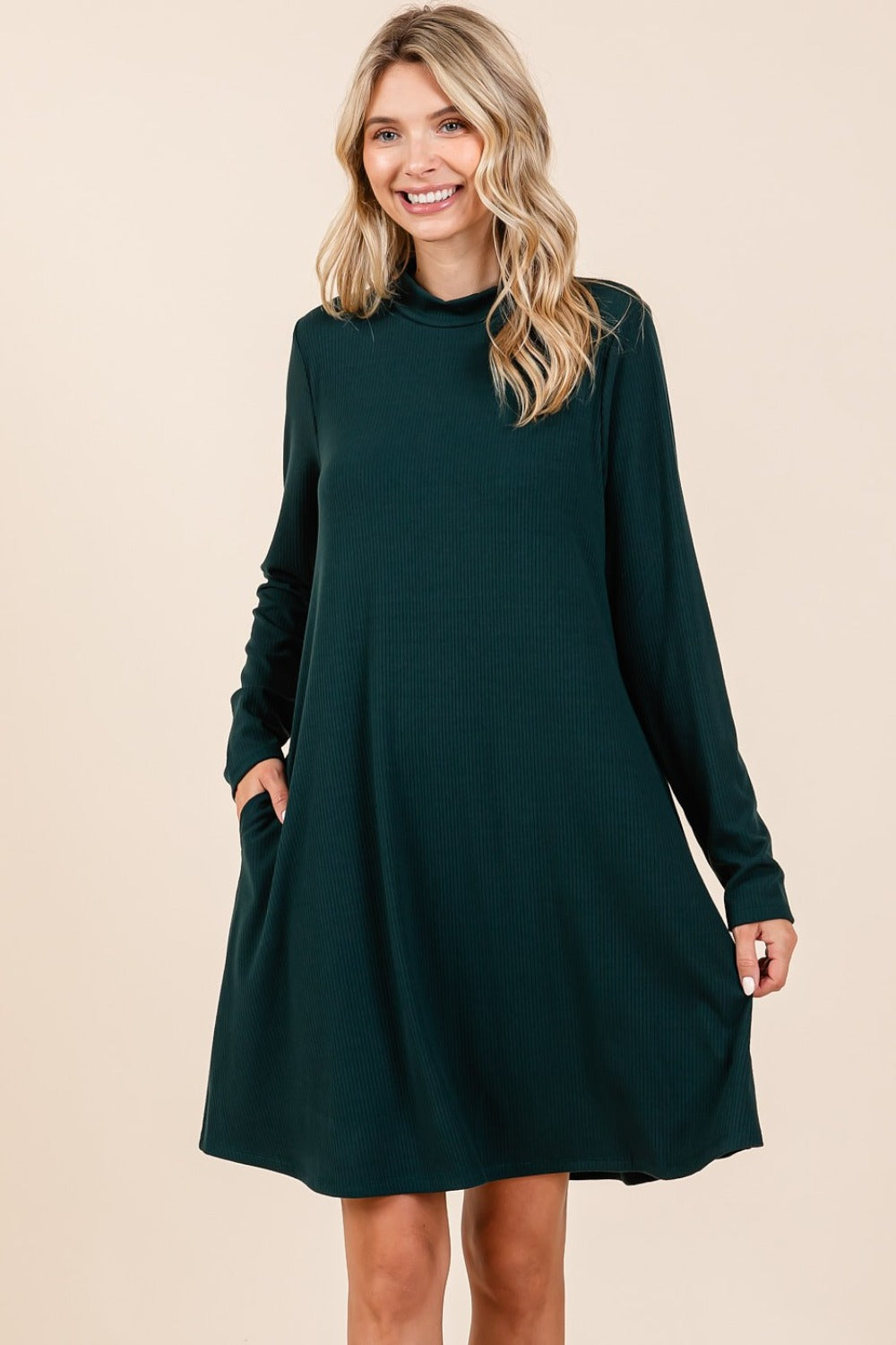 September Dress - Hunter Green