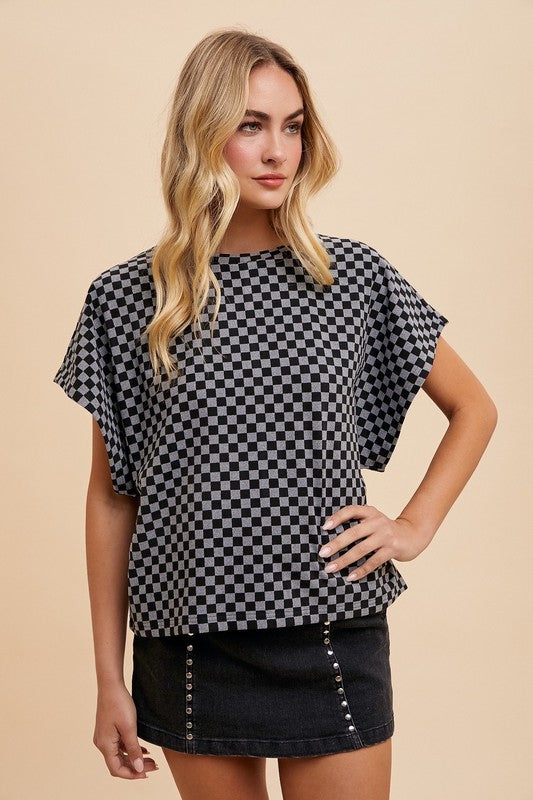 Block It Out Top - Black