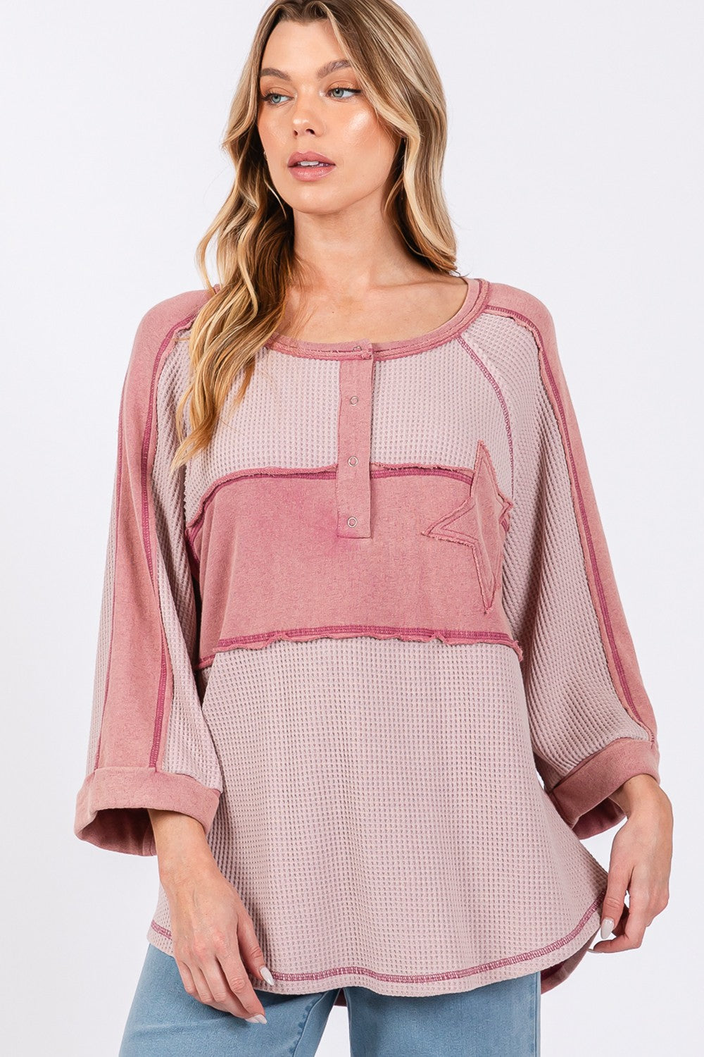 Mauve Star Top