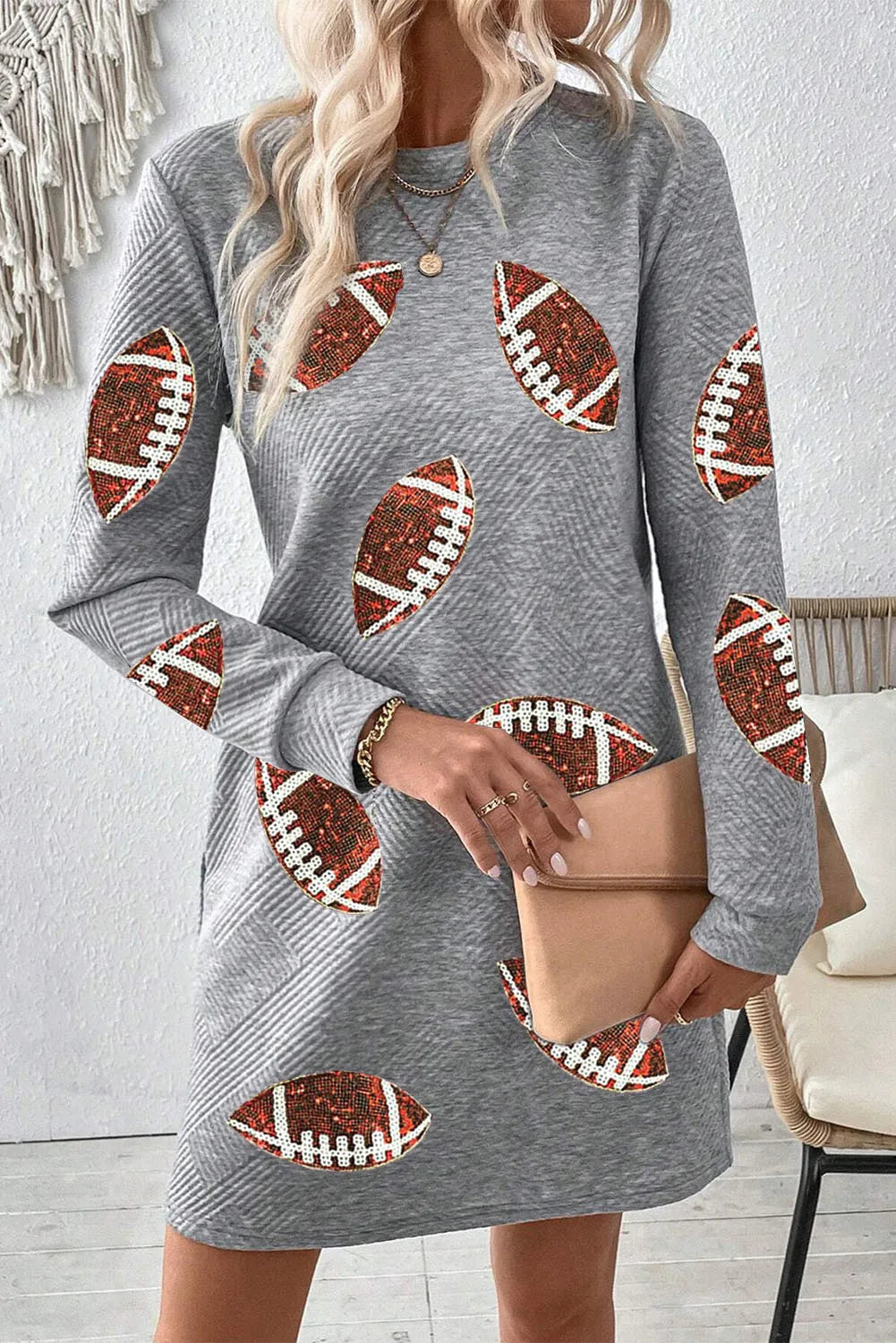 Sequin Football Dress