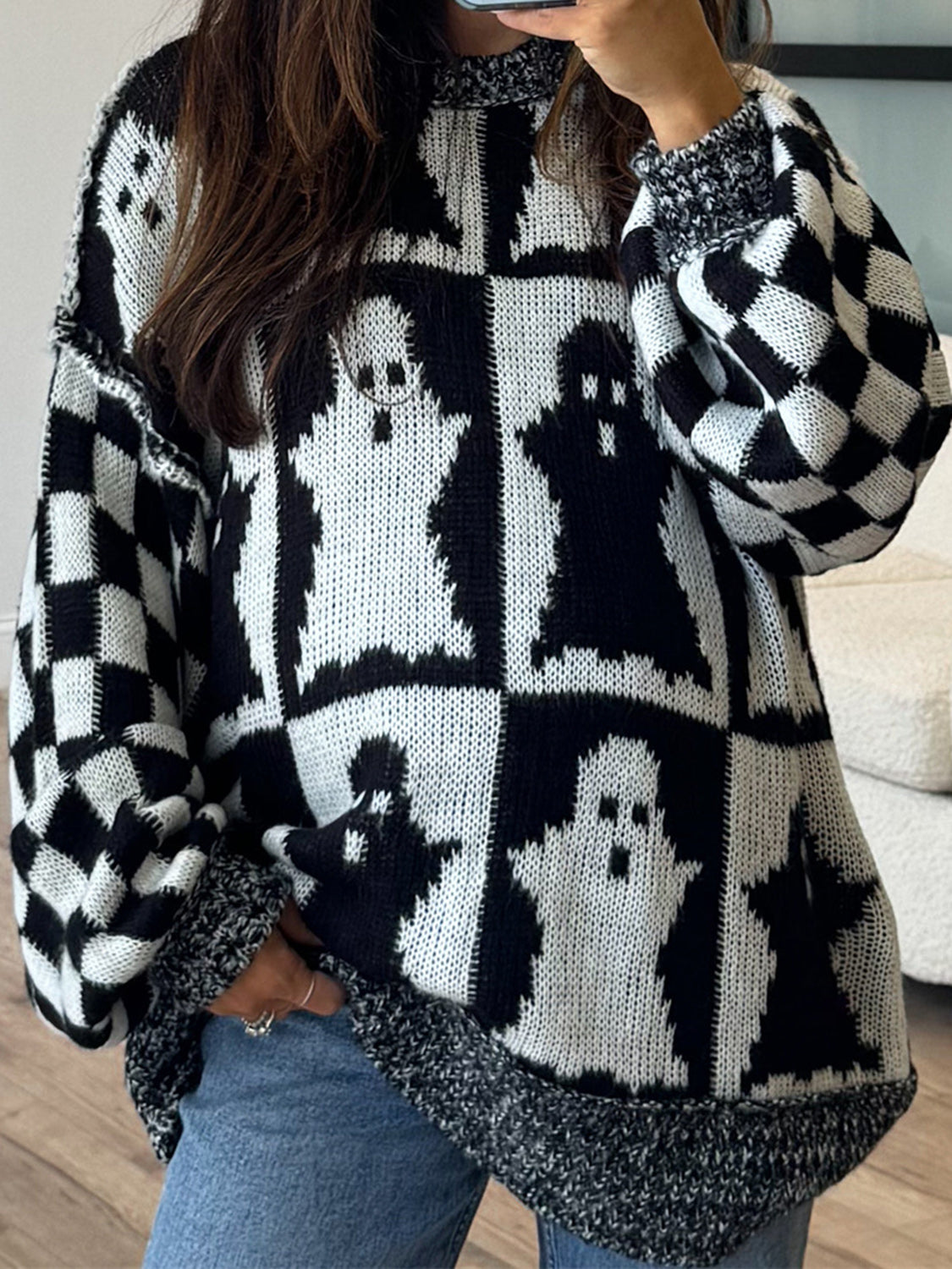 Spooky Ghosts Sweater