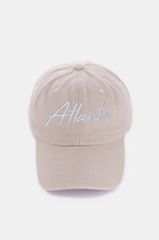 Zenana Baseball Cap - ATLANTA