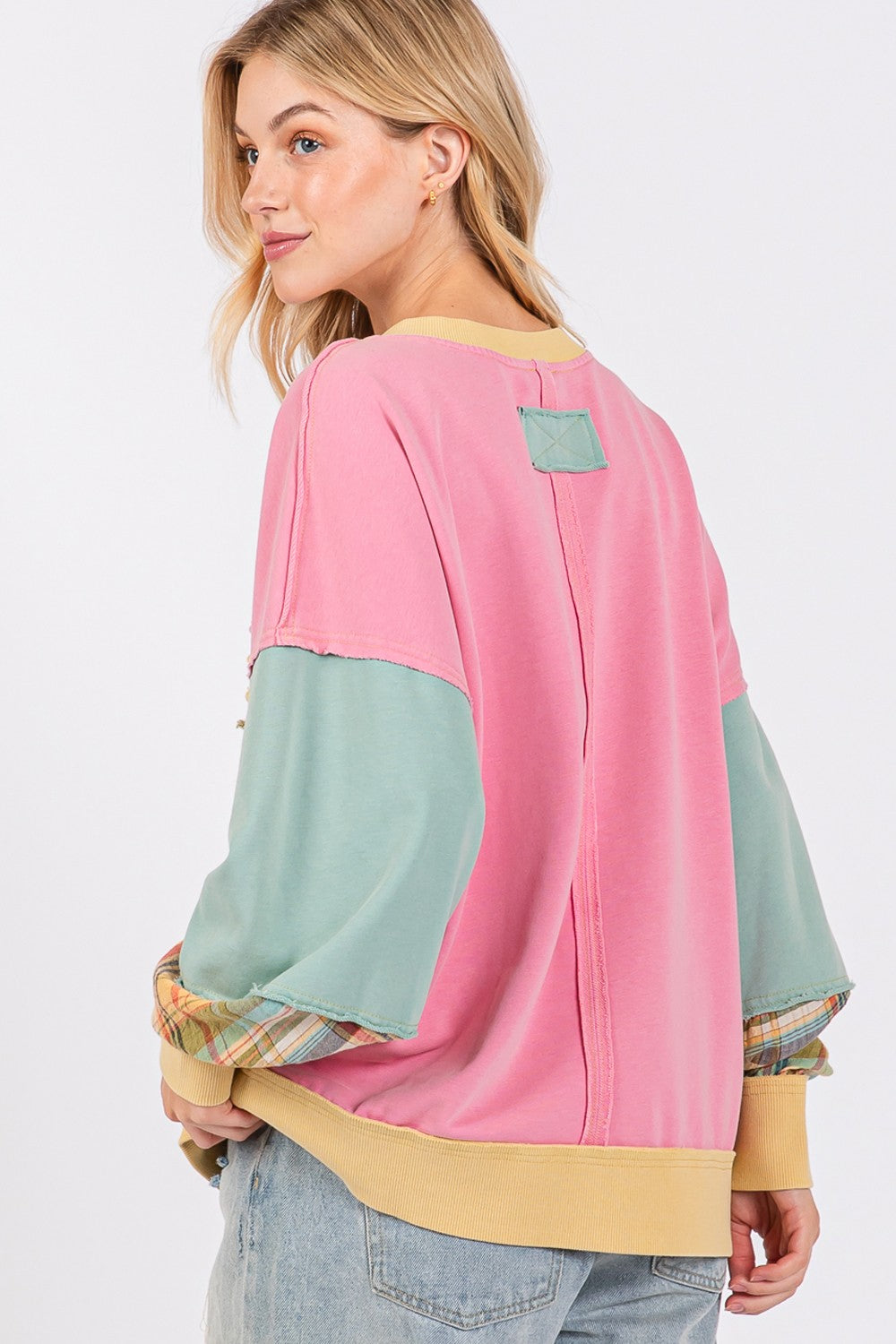 Take A Spin Sweatshirt - Pink