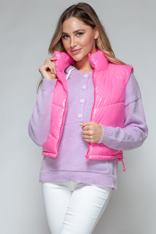 Devlin Vest - Hot Pink