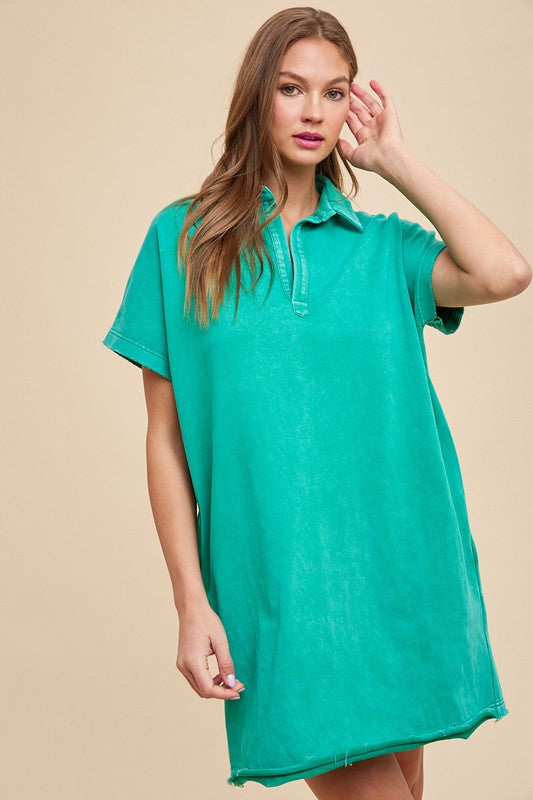 Paxton Dress - Turquoise