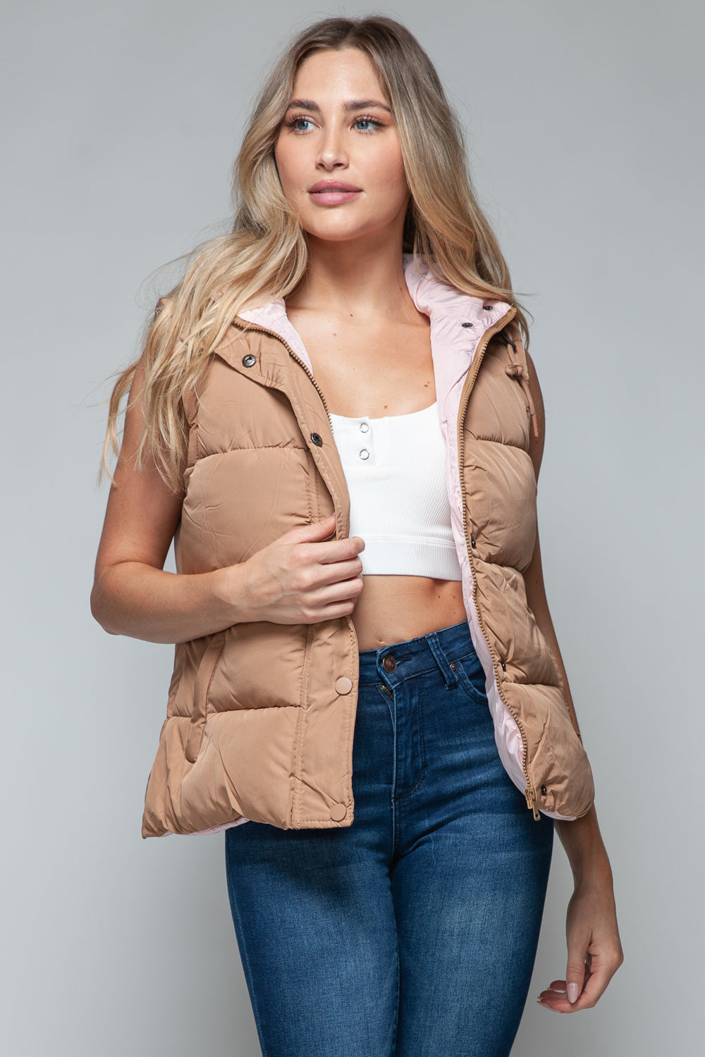 Brentley Vest - Camel