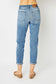 Judy Blue Cuffed Slim Jeans