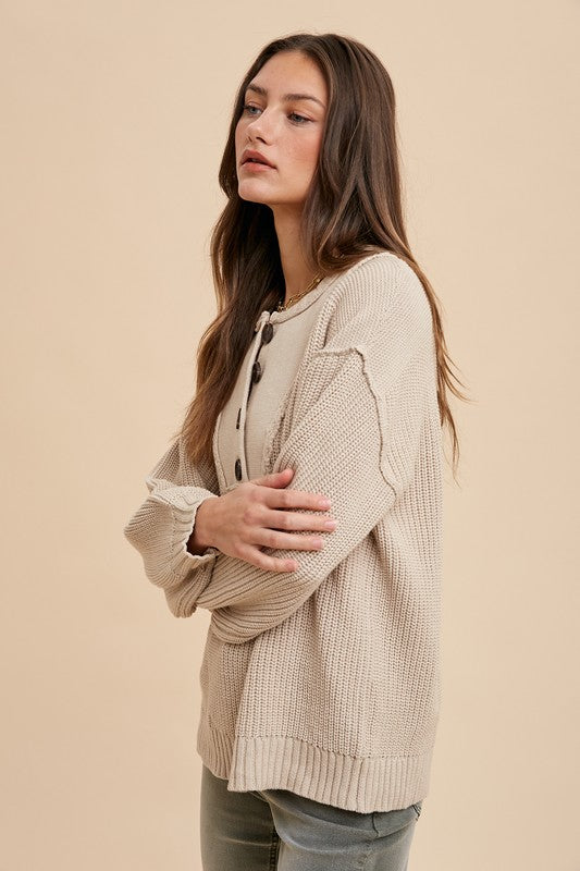 Biloxi Sweater - Oatmeal