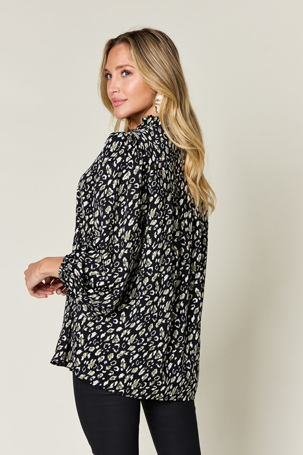 Leopard Lane Top