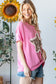 Charming Drama Top - Pink