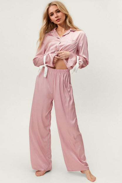 Hello Beautiful Pajama Set