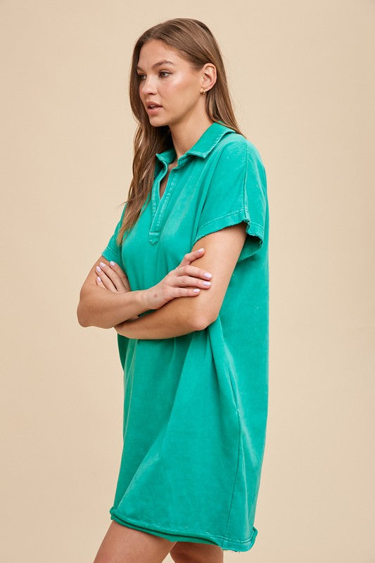 Paxton Dress - Turquoise