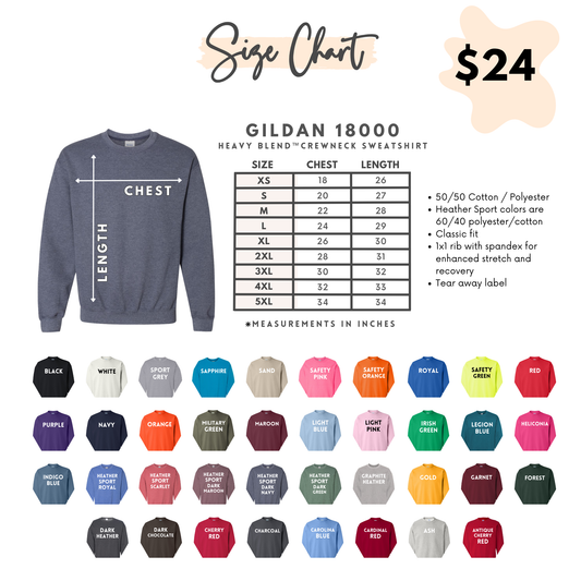 Gildan Adult Sweatshirt