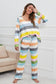 Happy Stripes Lounge Set