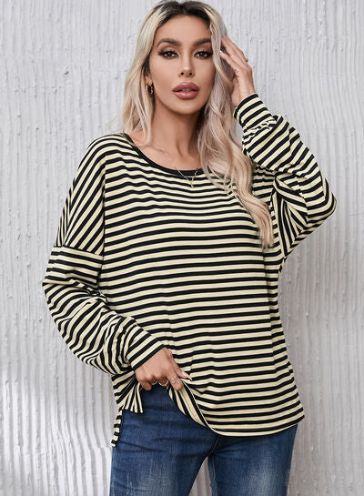 Midnight Stripes Top