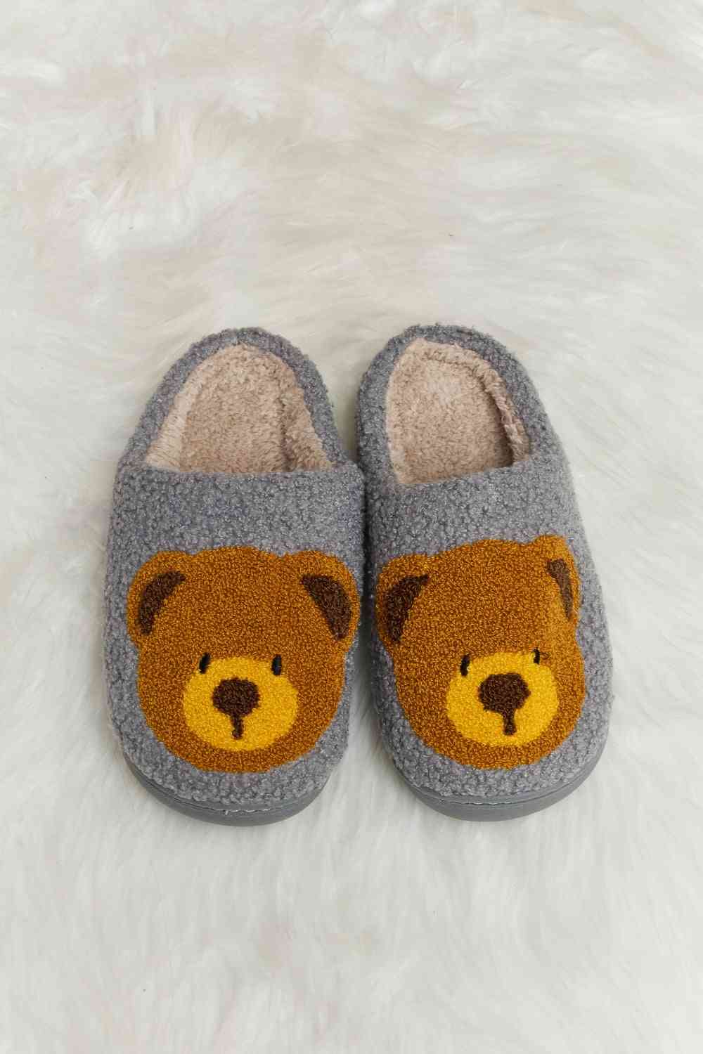 Melody Teddy Bear Slippers