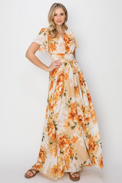 Vintage Floral Dress